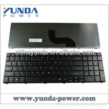 New laptop keyboard for ACER AS5810T 5410T 5536 5536G 5738 US BLACK